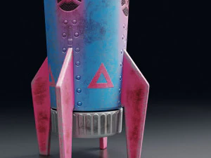 toy rocketvol2 3D Model
