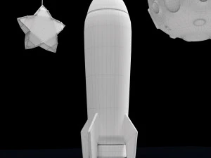 toy rocketvol2 3D Model