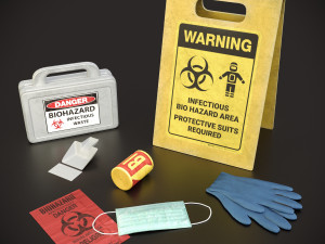 bio hazard pack Model 3D