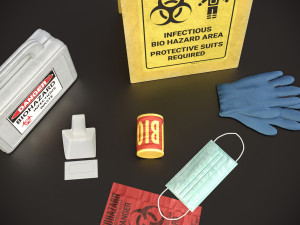 bio hazard pack 3D मॉडल
