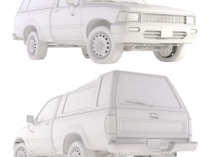 toyota hilux Modello 3D
