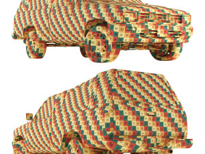 toyota hilux Modello 3D