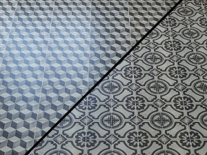 cotto noir cotto astro cotto carta cotto cube cotto geo cotto fiore cotto treillis argiles cott Modèle 3D