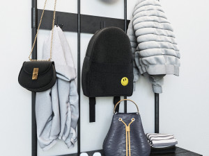 pinnig hanger with shoe section 3D मॉडल