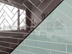 zenia 25 x 9 matte floor wall tile in gravity 3D Модель