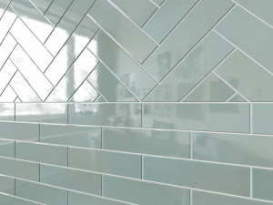 zenia 25 x 9 matte floor wall tile in gravity 3D Модель