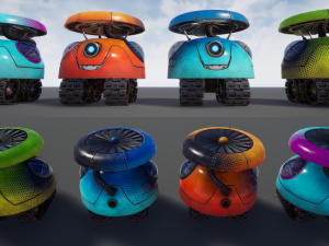 drone scout little borgi 3D Model