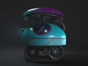 drone scout little borgi 3D Модель