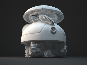 drone scout little borgi 3D Модель