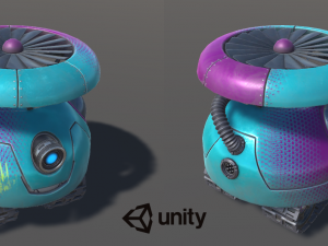 drone scout little borgi 3D Модель