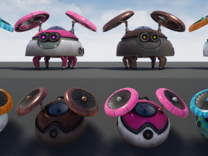 drone scout klo-klo 3D Model