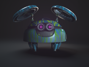 drone scout klo-klo Model 3D