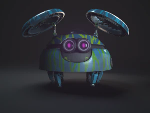 drone scout klo-klo 3D Model