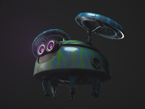 drone scout klo-klo Model 3D