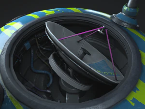 drone scout klo-klo 3D Model
