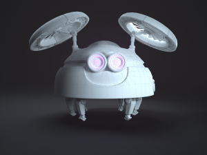 drone scout klo-klo Model 3D