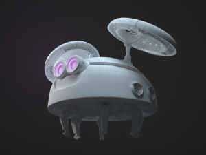 drone scout klo-klo Model 3D