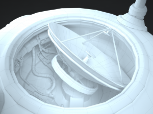 drone scout klo-klo Model 3D