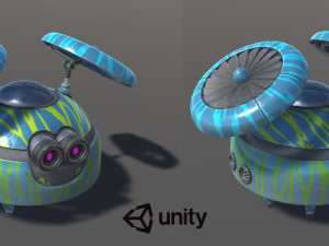 drone scout klo-klo Model 3D