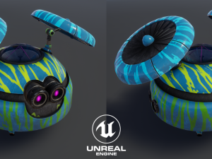 drone scout klo-klo Model 3D