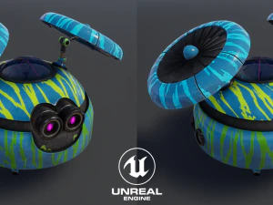 drone scout klo-klo 3D Model