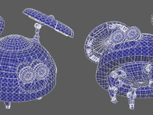 drone scout klo-klo 3D Model