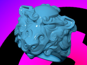 lionring 3D-printmodel
