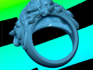 lionring 3D-printmodel