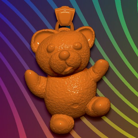 bearchen 3D-printmodel .c4d .max .obj .3ds .fbx .stl .blend 