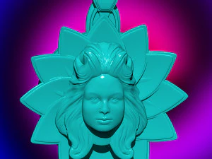 sunface 3D Print Model