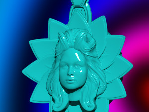 sunface 3D Baskı Modeli
