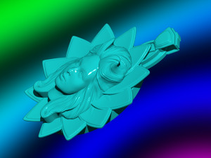 sunface 3D Baskı Modeli
