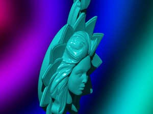 sunface 3D Baskı Modeli