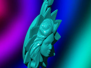 sunface 3D Print Model
