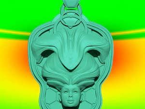 acconciatura Modello di stampa 3D