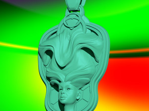 hairstyle Modello di stampa 3D