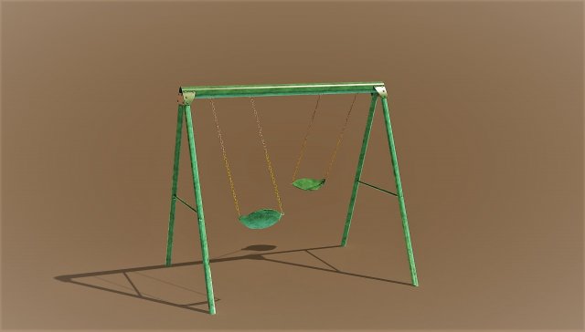 swing 3D 模型 .c4d .max .obj .3ds .fbx .stl .blend 