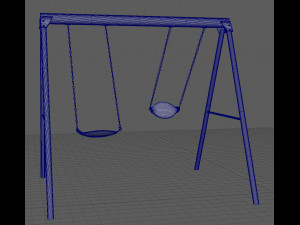 swing 3D 模型