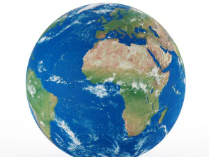 planet earth 3D Model