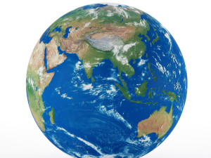 planet earth Modèle 3D