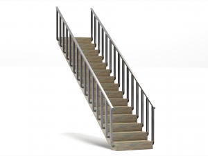 stairs 3D 模型