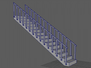 stairs 3D 模型