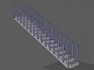 stairs 3D Model