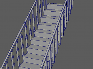 stairs 3D 模型