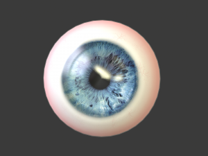 eye - character 3D Модель