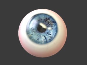 eye - character 3D Модель
