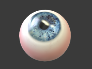 eye - character 3D Модель