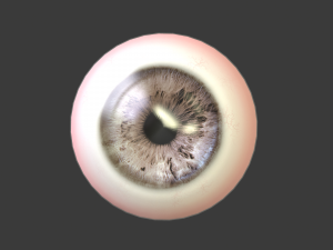 eye - character 3D Модель