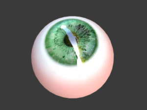 eye - character 3D Model