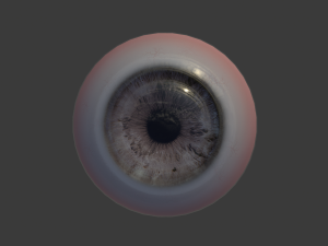 eye - character 3D Модель